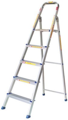 Kohinoor Aluminium Ladder(With Platform, Hand Rail) at flipkart