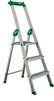 

Bathla Eco 2 Step Aluminium Ladder(With Platform, Tool Tray)