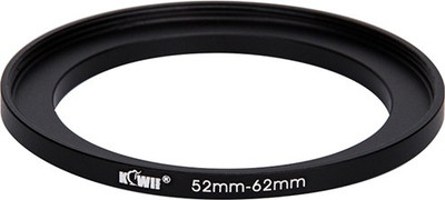 

JJC Kiwifotos Metal Adapter Ring SU 52-62 Step Up Ring(52 - 62 mm)