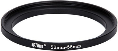

JJC Kiwifotos Metal Adapter Ring SU 52-58 Step Up Ring(52 - 58 mm)