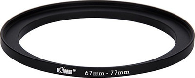 JJC Kiwifotos Metal Adapter Ring SU 67-77 Step Up Ring(67 - 77 mm)