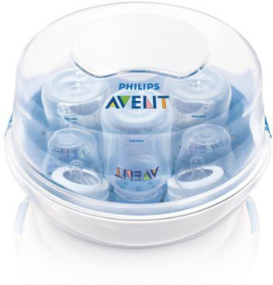 

Philips Avent Microwave Steam Sterilizer - 8 Slots(White)