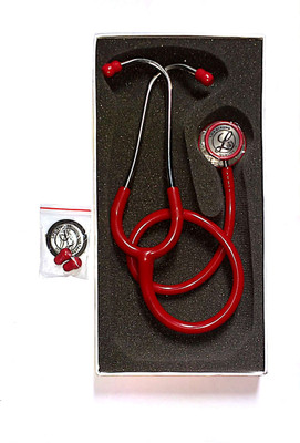 

LIFE STRONG EXCELLENT- 3RD STETHOSCOPE RED Acoustic Stethoscope(Red)