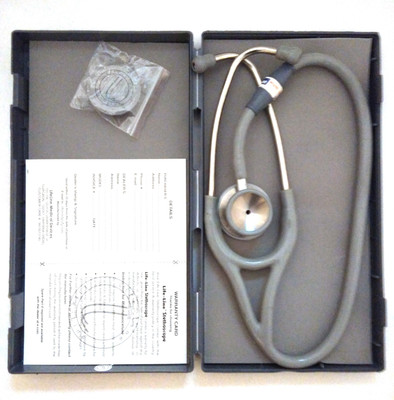 

Life-Line Cardio-SS Acoustic Stethoscope(Grey)