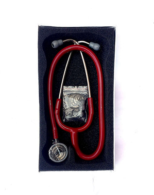 

Life Strong Pediatric- Neo - Natal- SS Acoustic Stethoscope(Burgandy)