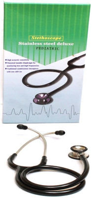 

MCP Cardiology Pediatrics Stethoscope Acoustic Stethoscope(Black)