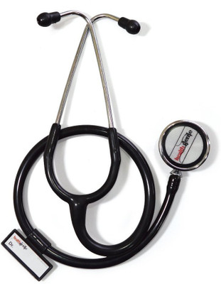

Healthgenie Cardiology Double Diaphgram HG-404B Acoustic Stethoscope(Black)