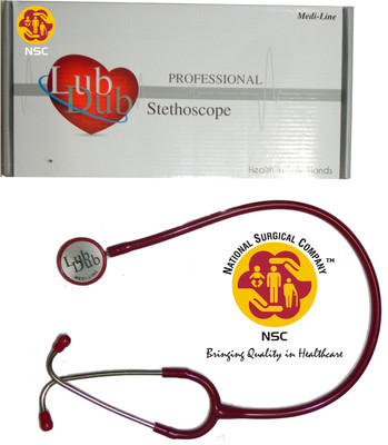 

NSC Lub Dub Professional Acoustic Stethoscope(Multicolor)
