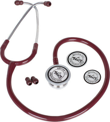 

Vkare Ultima Duo Acoustics Stethoscope(Burgandy)