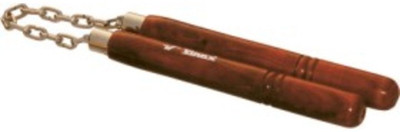 

Vinex Wooden Nunchaku Gymnastic Stick - 11 inch(Brown)