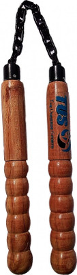 

THE UNIVERSE SPORTS Nunchaku Wooden Gymnastic Stick - 10 inch(Brown)