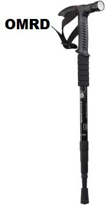 

OMRD Hiking Pole With 9-led Trekking Pole Walking Stick Hockey Stick - 43 inch(Multicolor)