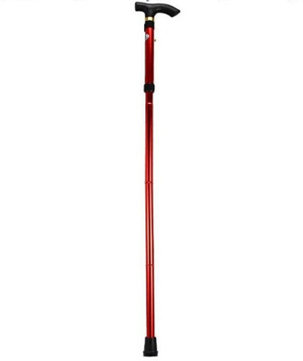 

SAHAS Light Weight Travel Adjustable Walking Support Stick - 36 inch(Red)