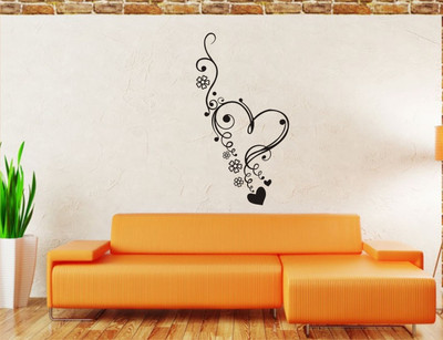 

Wall Guru  Adhesive Sticker(Pack of 1, Black