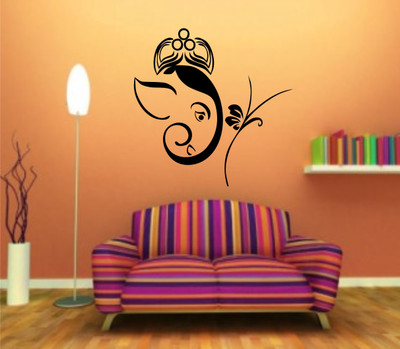 

Smart Wall Guru  Adhesive Sticker Sticker(Pack of 1, Black