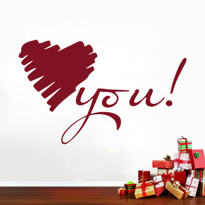 

Creatick Studio  Adhesive Type Sticker(Pack of 1, Burgandy