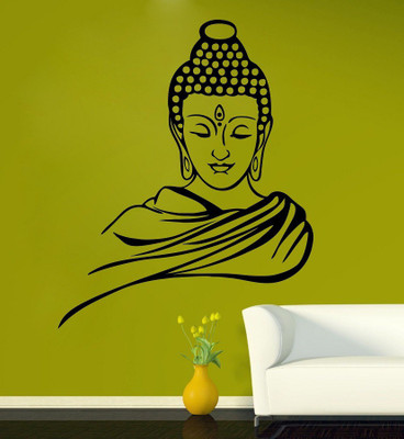 Espcreation 75 cm ESP Creation Buddha Sticker(Pack of 1)