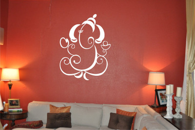 

Wall Guru  Adhesive Sticker(Pack of 1, White