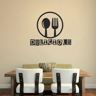 

Decor Wall  Self Adhesive Sticker(Pack of 1, Black