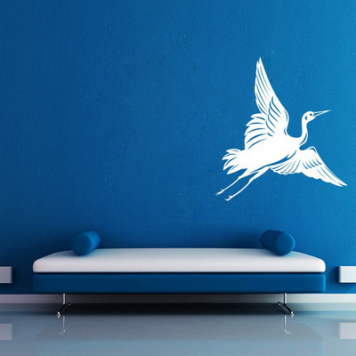 Creatick Studio 121.92 cm Flying Bird Wall Decal Self Adhesive Sticker(Pack of 1)