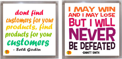 

Thoughtroad Trmakeepgoing Fridge Magnet Pack of 2