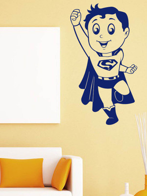 

Trends on Wall  Kids Sticker(Pack of 1, Blue