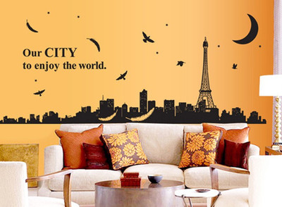 

Print India Enterprise  PVC Vinyl WallSticker Sticker(Pack of 1, Multicolor