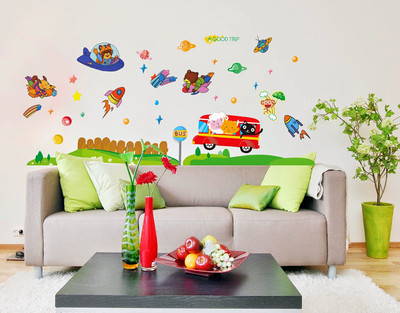 

SYGA PVC VINYl Sticker, Multicolor