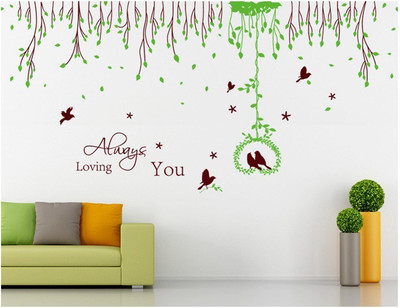 

Cherrylite Vinyl Sticker(Pack of 2), Brown;green