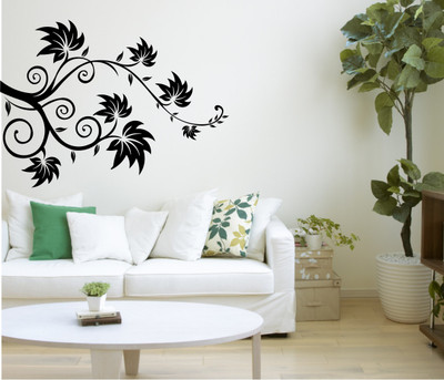 

Smart Wall Guru  Adhesive Sticker(Pack of 1, Black