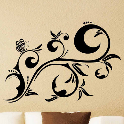 

Vsquare Studio  Wall Sticker Sticker(Pack of 1, Black