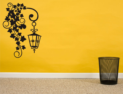 

Wall Guru  Self Adhesive Wall Decal Sticker(Pack of 1, Black