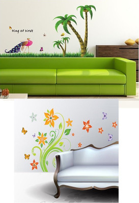 

SYGA  Pvc Vinyl Sticker(Pack of 2, Green