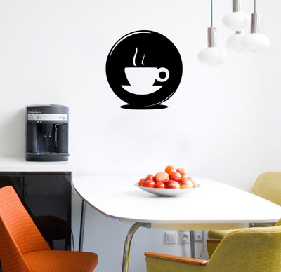 

Decor Wall  Self Adhesive Sticker(Pack of 1, Black