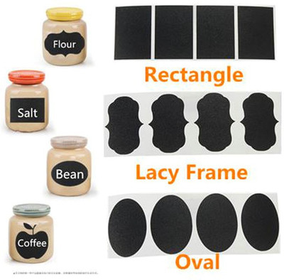 

Stickonn Medium Vinyl Chalkboard Kitachen Jar Label Sticker(Pack of 1)