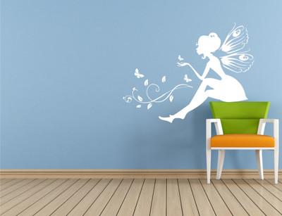 

Wall Guru  Adhesive Sticker(Pack of 1, White