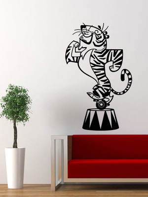 

Trends on Wall  Mix Sticker(Pack of 1, Black