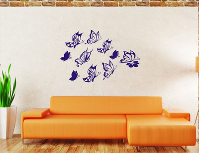 

Wall Guru  Adhesive Sticker(Pack of 1, Blue