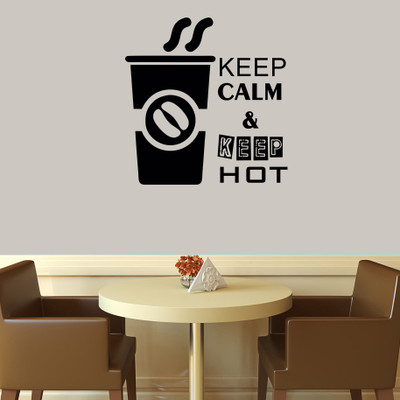Decor Wall  Self Adhesive Sticker(Pack of 1, Black