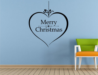 

Wall Guru  Self Adhesive Wall Decal Sticker(Pack of 1, Black