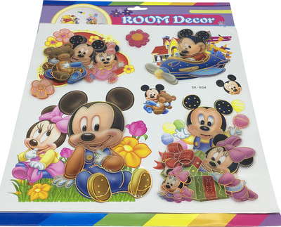 

Funcart  3D Sticker(Pack of 5, Multicolor