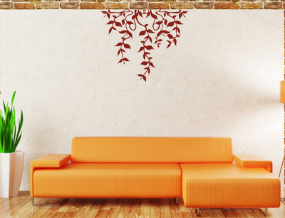 

Wall Guru  Adhesive Sticker(Pack of 1, Brown