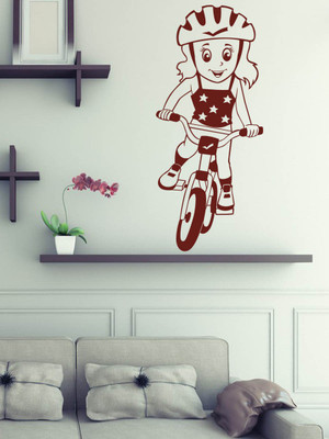 

Trends on Wall  Kids Sticker(Pack of 1, Maroon