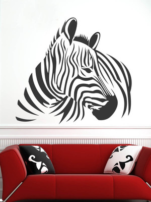 

Trends on Wall  Animal Sticker(Pack of 1, Black