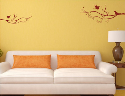

Wall Guru  Adhesive Sticker(Pack of 1, Brown