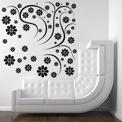 65% OFF on decor kafe Tiny Wall Sticker For Bedroom(Pack of 1)