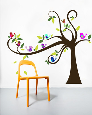 

TMS  wall Sticker(Pack of 1, Multicolor