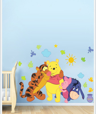 Creatick Studio 88.9 cm Sticker of Creatick Studio Decal Style Animal Wall Sticker Self Adhesive Sticker(Pack of 1)