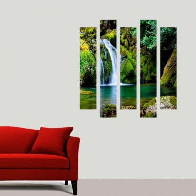 Impression Wall 60 cm Impression Wall Nature Art Cut Outs Sticker(Pack of 1)