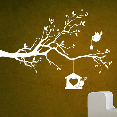 

Vsquare Studio  Wall Sticker Sticker(Pack of 1, White